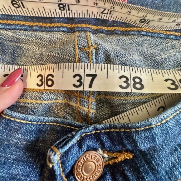 Levi’s 524 too super low bootcut jeans size 17 Medium Juniors - New without tag - Picture 10 of 10